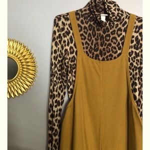 Fall Pinafore-Style Jumpsuit